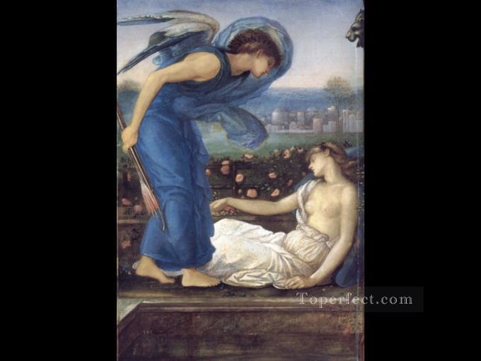 Cupid Finding Psyche PreRaphaelite Sir Edward Burne Jones Oil Paintings